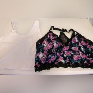 2 womens plus size sports bras